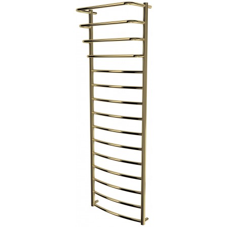 Золота рушникосушка Grosse 15 драбинка 1550x532, gold