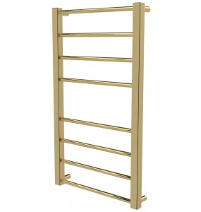 Золота рушникосушка Sonnet 8 драбинка 750x430, gold