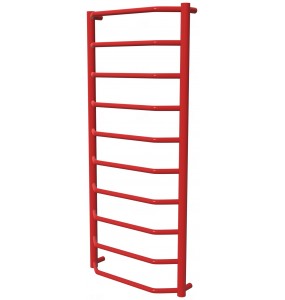Рушникосушка Standart 10 червона RAL3020 драбинка 1050x482, red