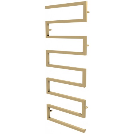 Золота рушникосушка Ultra 8 змійка 1430x550, gold