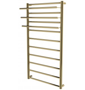 Золота сушка для рушників Elegant 10 драбинка 1050x532, gold