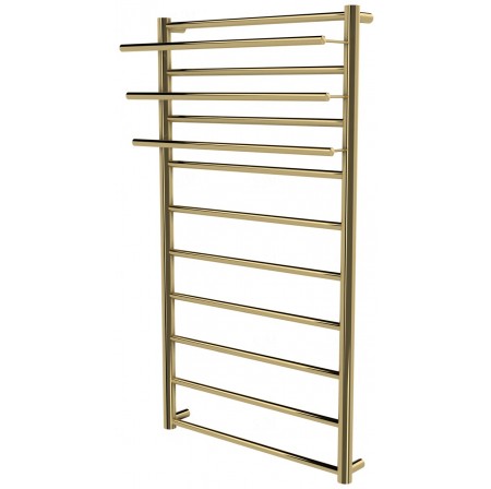 Золота сушка для рушників Elegant 10 драбинка 1050x532, gold