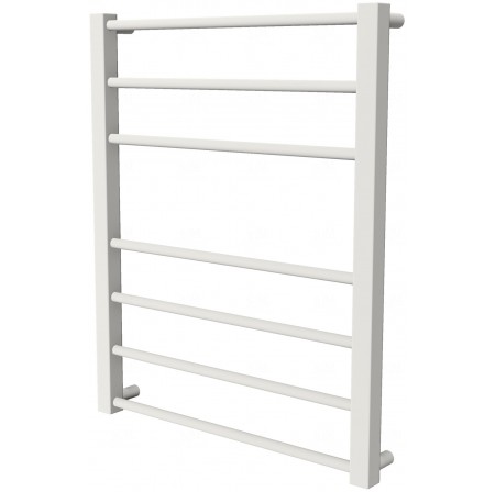 Біла сушка для рушників Sonnet 7 RAL9016 драбинка 650x530, white