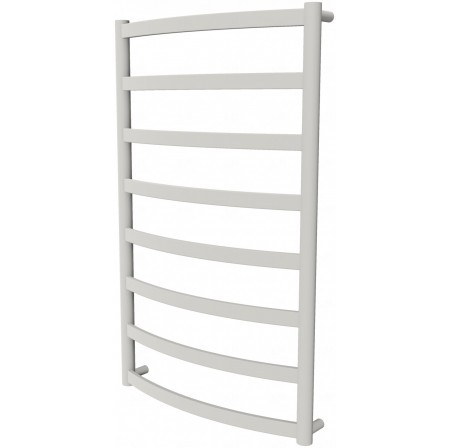 Біла сушарка для рушників Maxima 8 RAL9016 драбинка 850x532, white