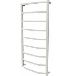 Біла рушникосушка Luxe 9 RAL9016 драбинка 950x482, white