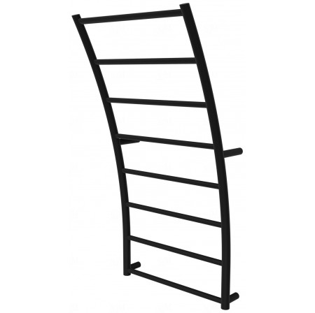 Рушникосушилка Wave 8 чорна RAL9005 драбинка 840x425, black