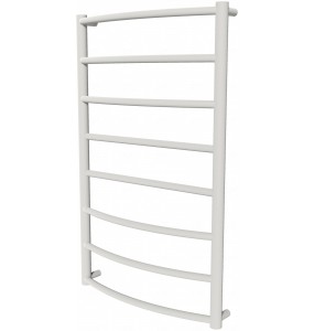 Біла рушникосушка Classic 8 RAL9016 драбинка 850x532, white