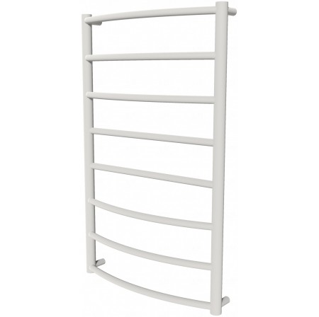 Біла рушникосушка Classic 8 RAL9016 драбинка 850x532, white