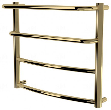 Рушникосушка Grosse 4 золото драбинка 450x532, gold
