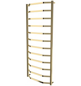 Золота сушарка для рушників Luxe 12 драбинка 1250x532, gold