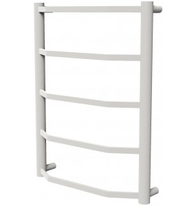 Рушникосушка Luxe 5 біла RAL9016 драбинка 550x432, white