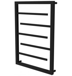 Чорна рушникосушка Prestige 5 RAL9005 драбинка 650x530, black