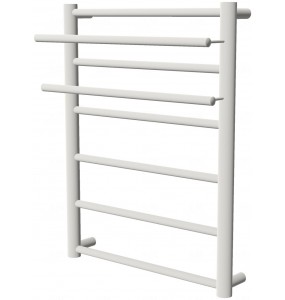 Біла рушникосушка Elegant 6 RAL9016 драбинка 650x432, white