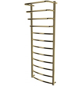 Золота сушарка для рушників Grosse 12 драбинка 1250x482, gold