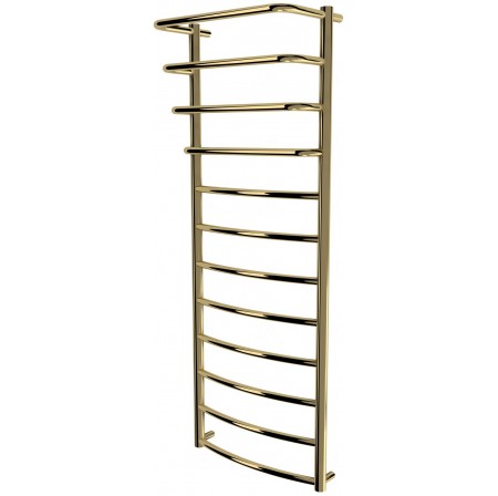 Золота сушарка для рушників Grosse 12 драбинка 1250x482, gold