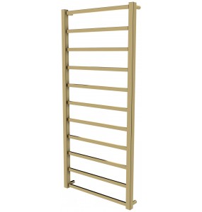 Рушникосушка Quatro 11 золото драбинка 1150x530, gold