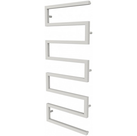 Біла рушникосушка Ultra 7 RAL9016 змійка 1230x500, white