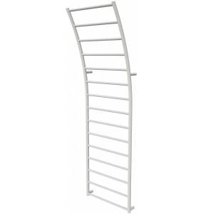 Рушникосушка Wave 15 біла RAL9016 драбинка 1540x475, white