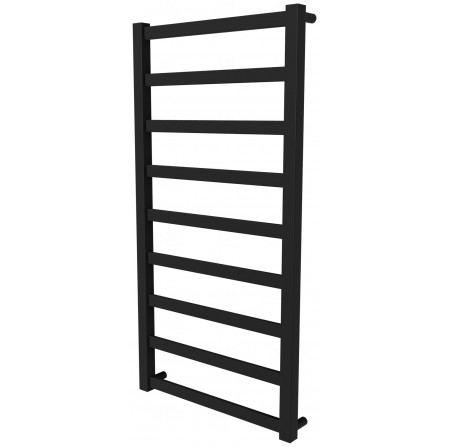 Сушарка для рушників Extra 9 чорна RAL9005 драбинка 950x480, black