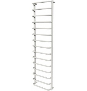 Біла рушникосушка Modern 15 RAL9016 драбинка 1550x432, white