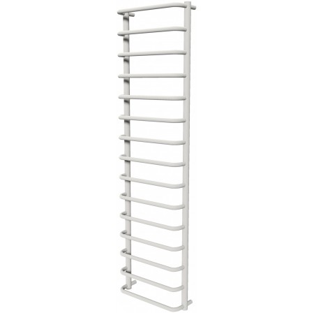 Біла рушникосушка Modern 15 RAL9016 драбинка 1550x432, white