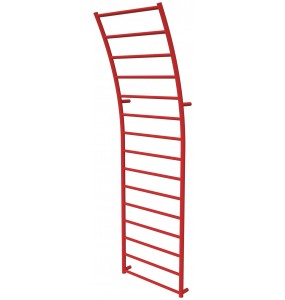 Червона сушарка для рушників Wave 15 RAL3020 драбинка 1540x475, red