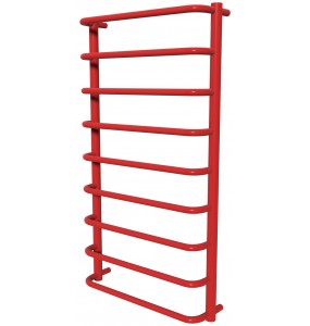 Сушарка для рушників Modern 9 червона RAL3020 драбинка 950x532, red