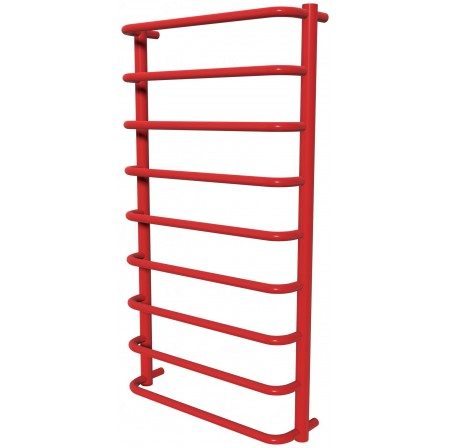 Сушарка для рушників Modern 9 червона RAL3020 драбинка 950x532, red