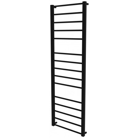 Сушарка для рушників Sonnet 15 чорна RAL9005 драбинка 1450x480, black