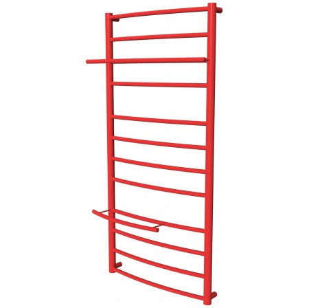 Червона сушарка для рушників Safo 12 RAL3020 драбинка 1100x532, red
