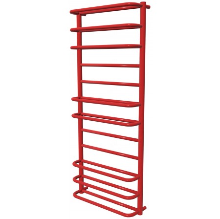 Рушникосушка Comfort 12 червона RAL3020 драбинка 1250x532, red