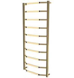 Золота сушарка для рушників Luxe 10 драбинка 1050x482, gold