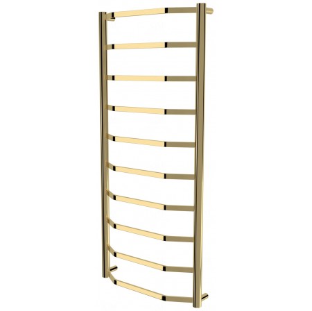 Золота сушарка для рушників Luxe 10 драбинка 1050x482, gold