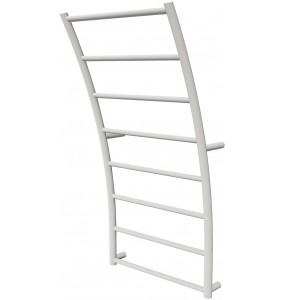 Сушарка для рушників Wave 8 біла RAL9016 драбинка 840x425, white