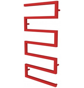 Червона рушникосушилка Ultra 6 RAL3020 змійка 1030x500, red