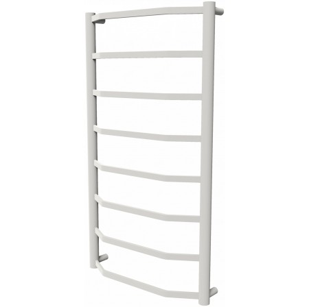 Біла рушникосушилка Luxe 8 RAL9016 драбинка 850x482, white