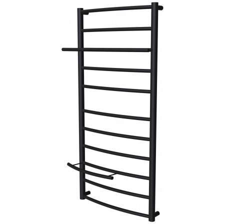 Чорна сушарка для рушників Safo 11 RAL9005 драбинка 1000x432, black