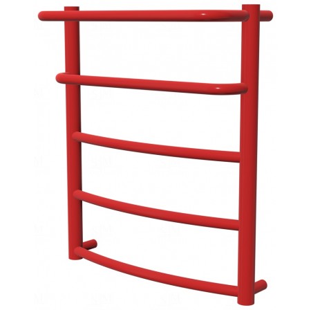 Рушникосушка Grosse 5 червона RAL3020 драбинка 550x482, red