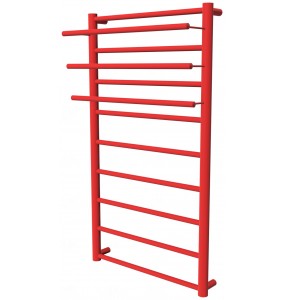 Рушникосушка Elegant 9 червона RAL3020 драбинка 950x482, red