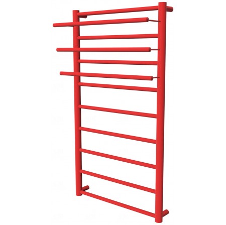 Рушникосушка Elegant 9 червона RAL3020 драбинка 950x482, red