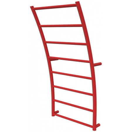 Рушникосушка Wave 8 червона RAL3020 драбинка 840x425, red