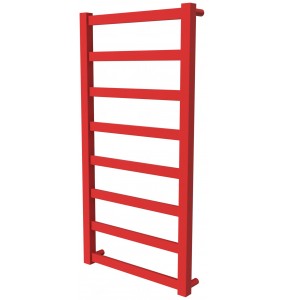 Червона сушарка для рушників Extra 8 RAL3020 драбинка 850x430, red