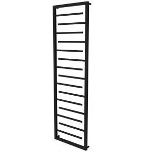 Сушарка для рушників Prestige 15 чорна RAL9005 драбинка 1650x530, black