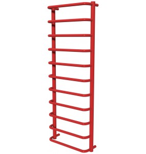 Червона рушникосушка Modern 11 RAL3020 драбинка 1150x432, red