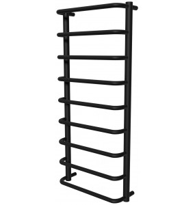 Рушникосушка Modern 9 чорна RAL9005 драбинка 950x432, black