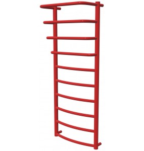 Сушарка для рушників Grosse 10 червона RAL3020 драбинка 1050x432, red
