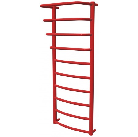 Сушарка для рушників Grosse 10 червона RAL3020 драбинка 1050x432, red