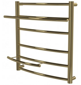 Рушникосушка Safo 6 золото драбинка 500x482, gold