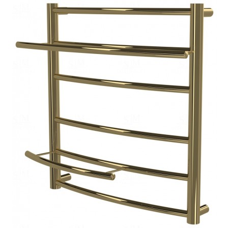 Рушникосушка Safo 6 золото драбинка 500x482, gold