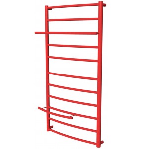 Рушникосушка Safo 11 червона RAL3020 драбинка 1000x482, red